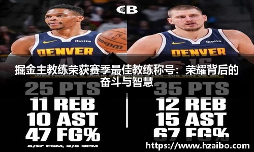 掘金主教练荣获赛季最佳教练称号：荣耀背后的奋斗与智慧
