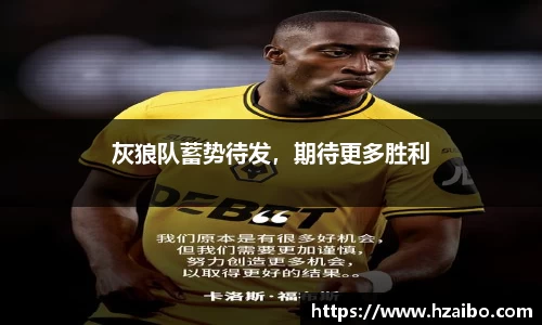 灰狼队蓄势待发，期待更多胜利