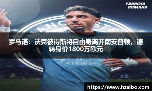 罗马诺：沃克彼得斯将自由身离开南安普顿，德转身价1800万欧元